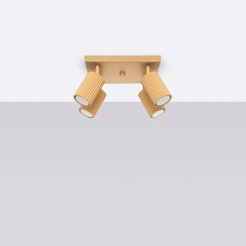 Deckenleuchte Modern 4-flammig GU10 B: 25 cm klein schwenkbar