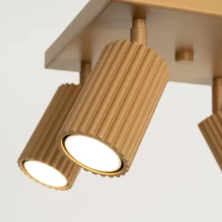 Deckenleuchte Modern 4-flammig GU10 B: 25 cm klein schwenkbar