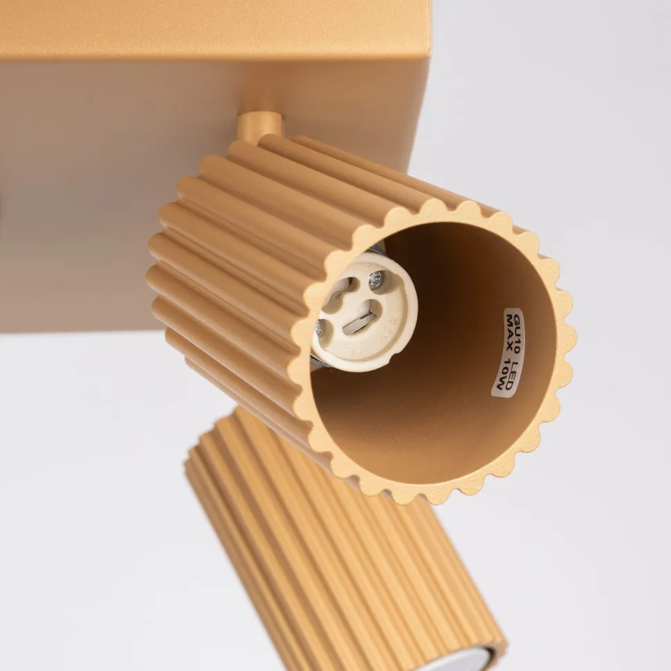 Deckenleuchte Modern 4-flammig GU10 B: 25 cm klein schwenkbar