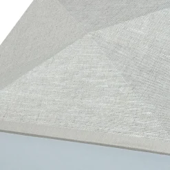 Deckenleuchte Modern Leinen 52 cm breit 4x E27 wohnlich