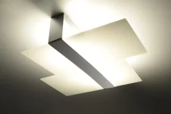 Deckenleuchte NADIA in Chrom 2-flmg