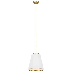 Deckenleuchte Retro E27 in Messing Weiß E27 BALLA