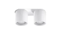 Deckenleuchte RODA in Weiß 2-flmg