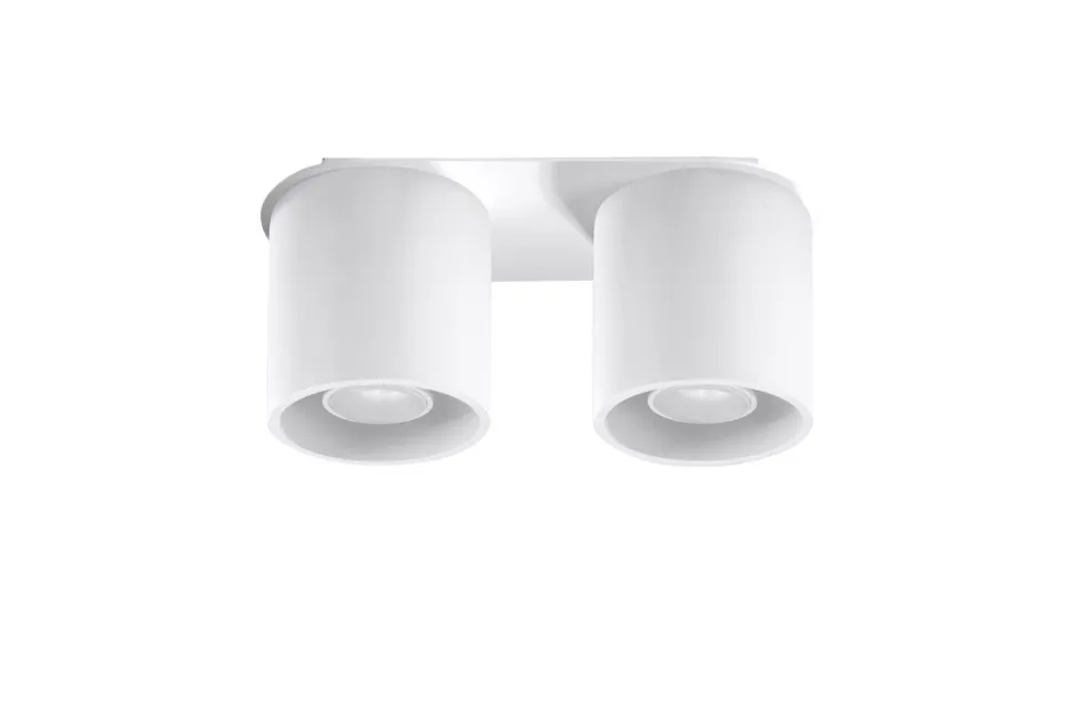 Deckenleuchte RODA in Weiß 2-flmg