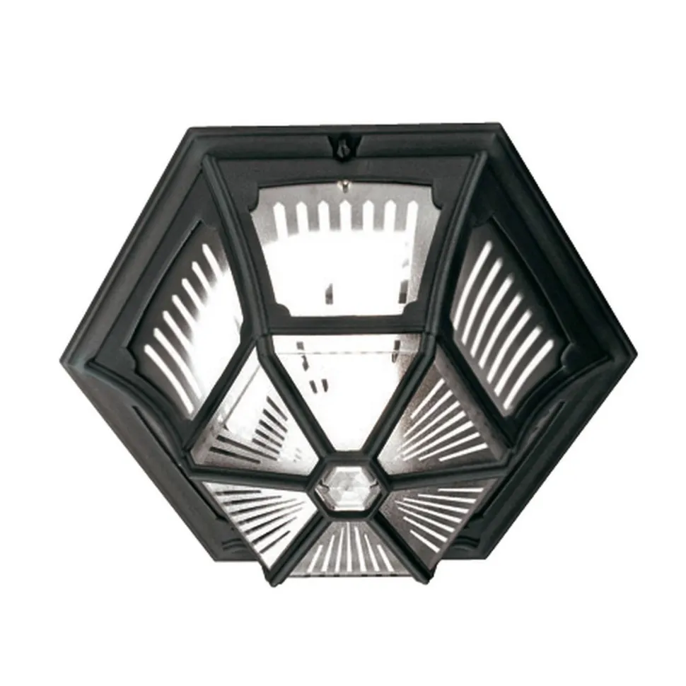 Deckenleuchte RORY Schwarz Aluminium IP44 außen