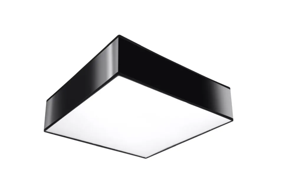 Deckenleuchte Schwarz 2-flmg