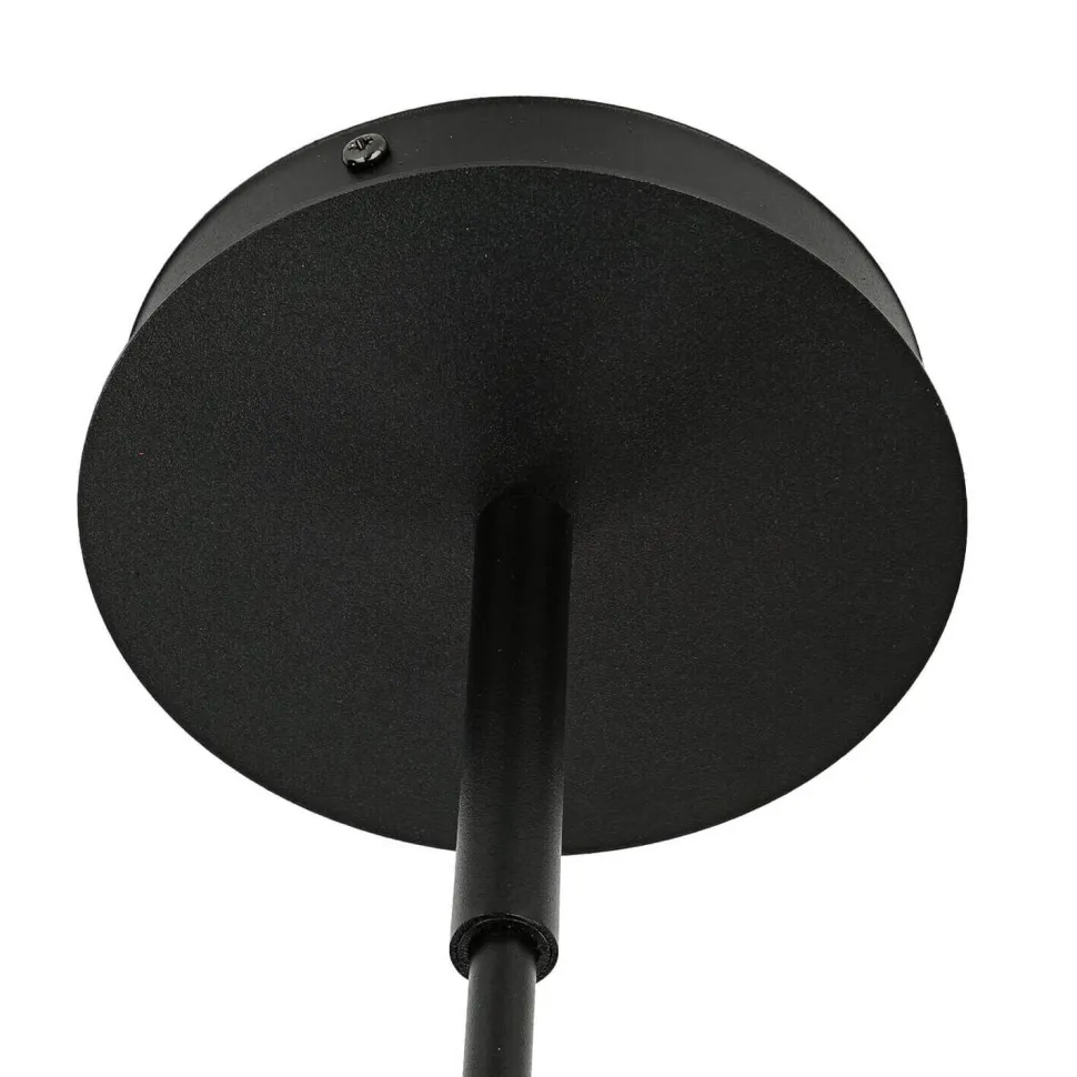 Deckenleuchte Schwarz Weiß Kugel Schirm Deckenlampe