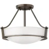Deckenleuchte SOMBRA Bronze Ø41cm Lampe Wohnzimmer