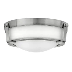 Deckenleuchte SOMBRA in Nickel Modern Ø33cm Lampe