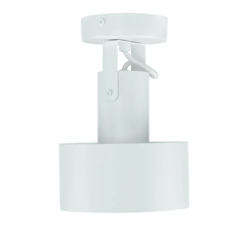 Deckenleuchte Spot Weiß verstellbarer Schirm