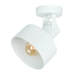 Deckenleuchte Spot Weiß verstellbarer Schirm