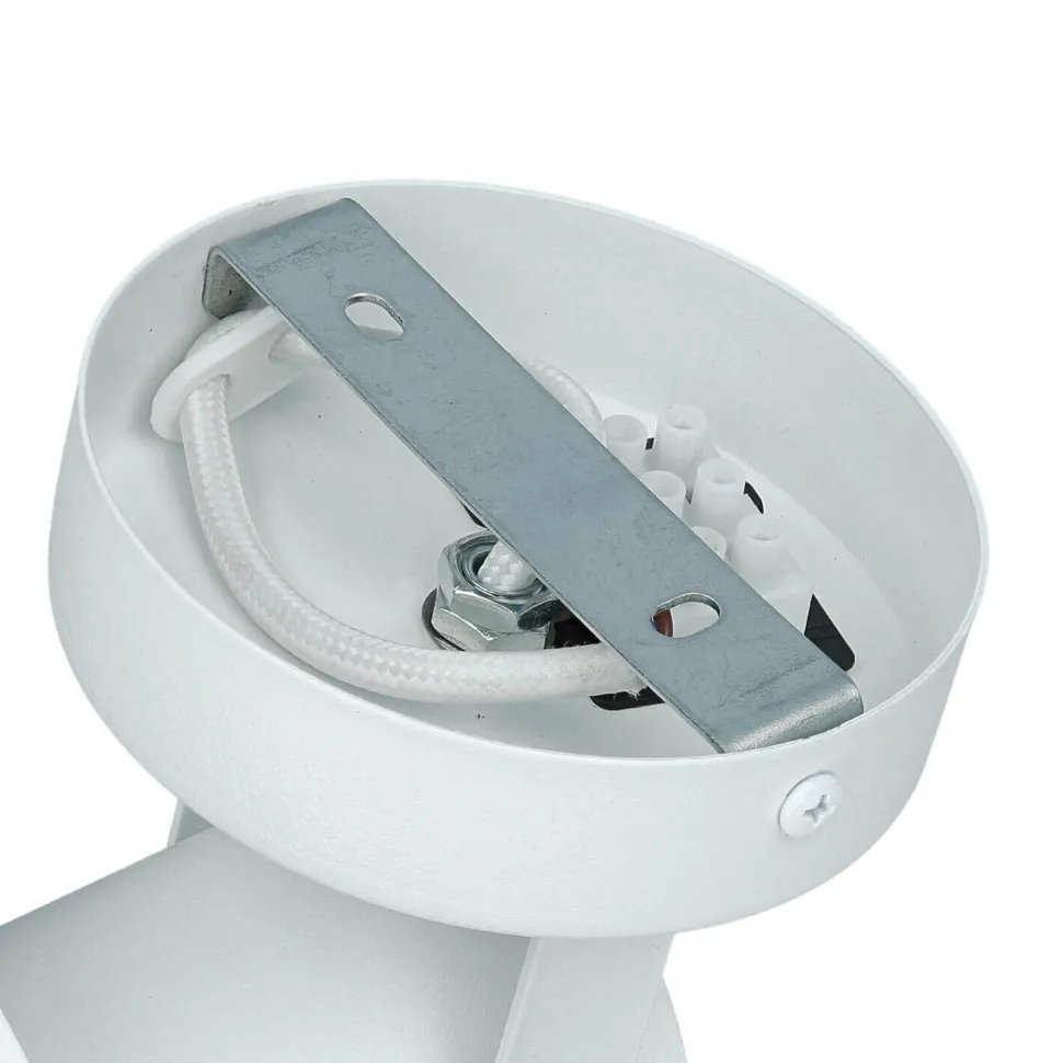 Deckenleuchte Spot Weiß verstellbarer Schirm