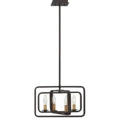 Deckenleuchte TAKARA Bronze Antik kürzbar Lampe