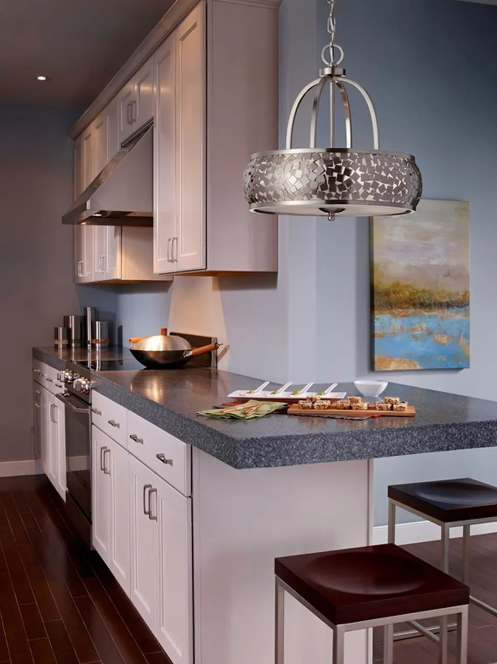 Deckenleuchte TAKARA 4-flammig Ø49cm Design Lampe