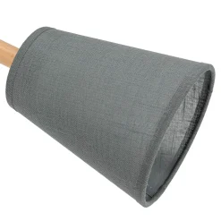 Deckenleuchte VAIO Grau 3-flmg Holz Stoff