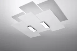 Deckenleuchte VERONICA in Chrom 3-flmg