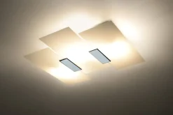 Deckenleuchte VERONICA in Chrom 3-flmg