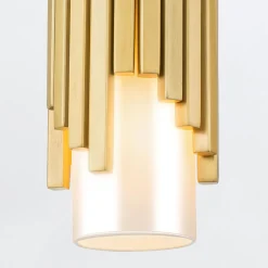 Deckenleuchte verstellbar Metall Glas Modern H: max. 126,1 cm