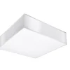 Deckenleuchte Weiß 2-flmg quadratisch