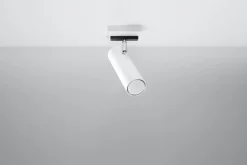 Deckenleuchte Weiß Modern Metall vielseitig DUCCIA Flur