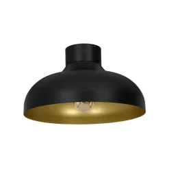 Deckenleuchte Wohnzimmer rund 40 cm Metall Schirm