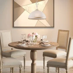 Deckenleuchte Wohnzimmer Shabby Weiß Jugendstil