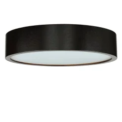 Deckenleuchte Wohnzimmer Rund Holzlampe Braun