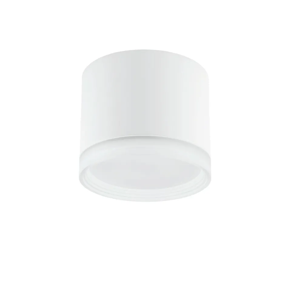 Deckenspot Ø 8,5 cm GX53 Weiß rund klein H: 7 cm