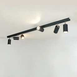 Deckenspot in Grafit 6-flmg