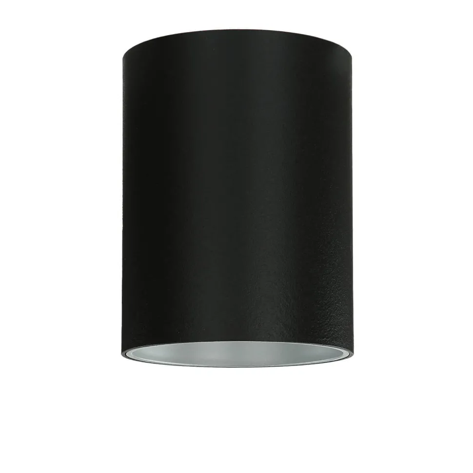 Deckenspot Schwarz Silber Decke Flur Lampe EYE