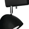 Deckenspot VESPA Schwarz 75W Wohnzimmer Flur Lampe