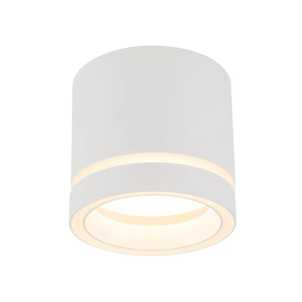 Deckenspot Weiß rund Ø 8,5 cm klein Aufputz