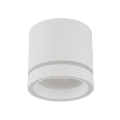 Deckenspot Weiß rund Ø 8,5 cm klein Aufputz