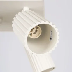 Deckenstrahler 4-flammig GU10 B: 25 cm klein Creme BERTA