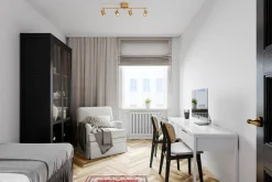 Deckenstrahler GU10 4-flammig länglich 83 cm in Gold