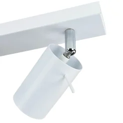 Deckenstrahler Metall 118 cm lang 6-flammig GU10 Weiß