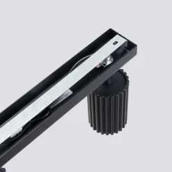 Deckenstrahler Schwarz 3-flammig B: 45 cm schwenkbar GU10