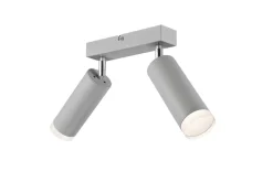 Deckenstrahler Spot Silber Modern Aluminium Lampe