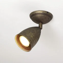 Deckenstrahler Stoccolma Messing Antik