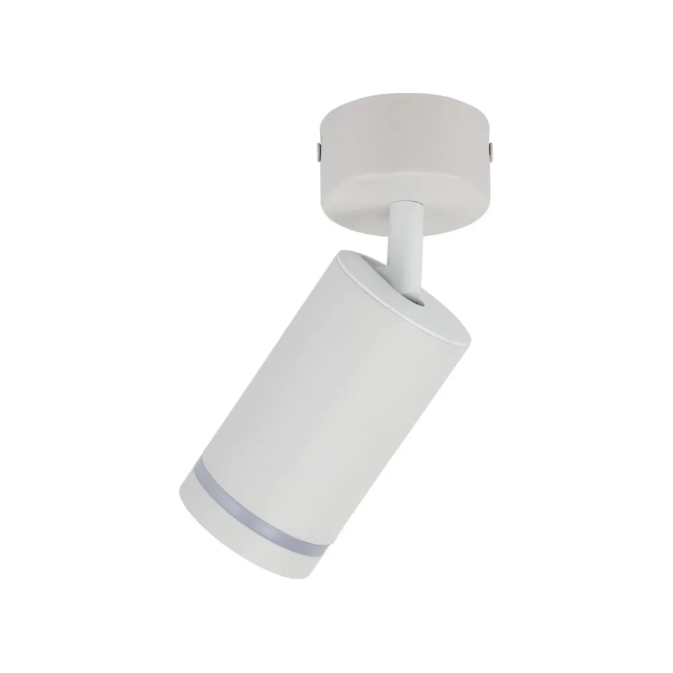 Deckenstrahler Weiß Ø 5,5 cm H: max. 13,5 cm GU10 Metall