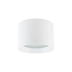 Deckenstrahler Weiß Aluminium GX53 IP54 B:10 cm Aufputz