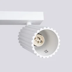 Deckenstrahler Weiß 4-flammig GU10 81 cm lang schwenkbar