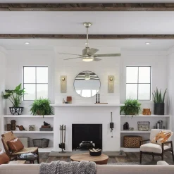 Deckenventilator mit Fernbedienung LED Beleuchtung dimmbar