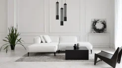 Dekorative Hängeleuchte Metall GU10 Ø35 cm rund Schwarz