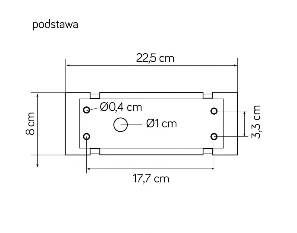Dekorative LED Stehlampe Aluminium IP65 50 cm 9 W Außen