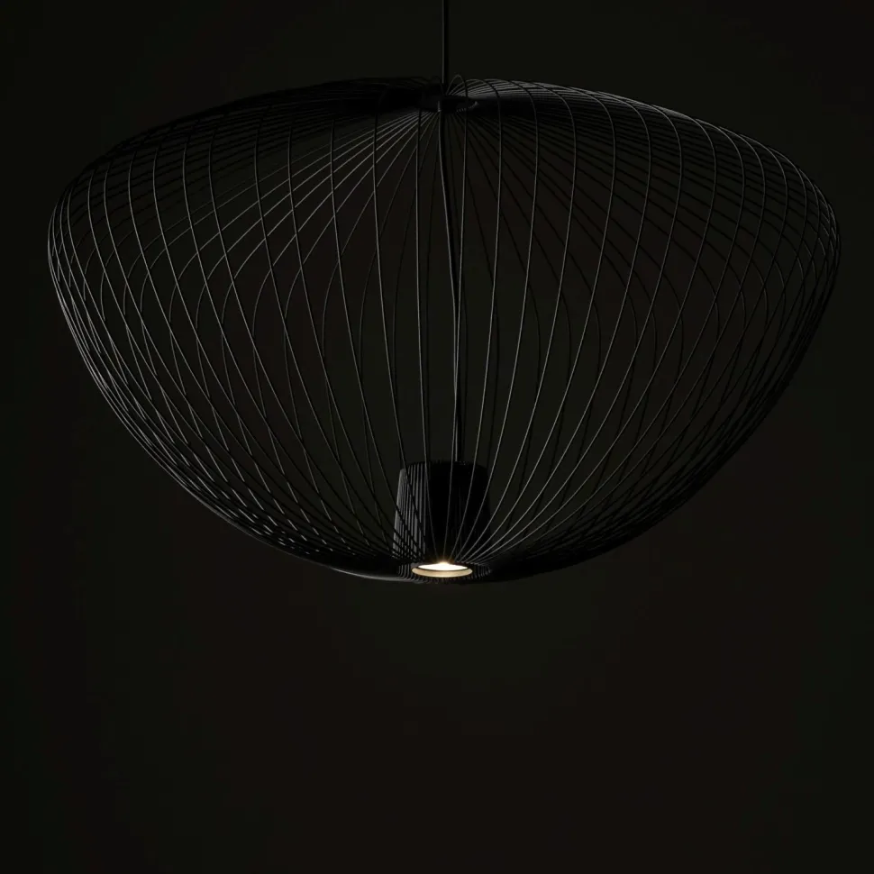 Dekorative Pendelleuchte Metall Umbra Grau GU10 L:70 cm