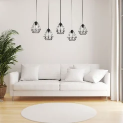 Dekorative Pendelleuchte ARIYAN Retro länglich