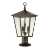 Dekorative Terrassenlampe Boden Regenglas FELTON