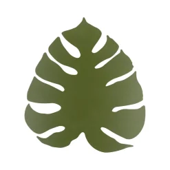 Dekorative Wandleuchte Metall Blatt indirekt H: 54 cm 4x G9