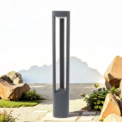 Dekorative Wegeleuchte Anthrazit 80cm IP54